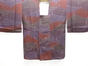 抽象模様道行コート